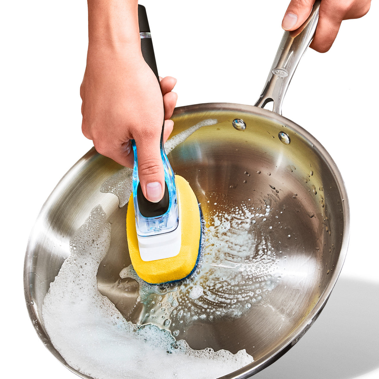 Good Grips Soap Dispensing Dish Scrub
