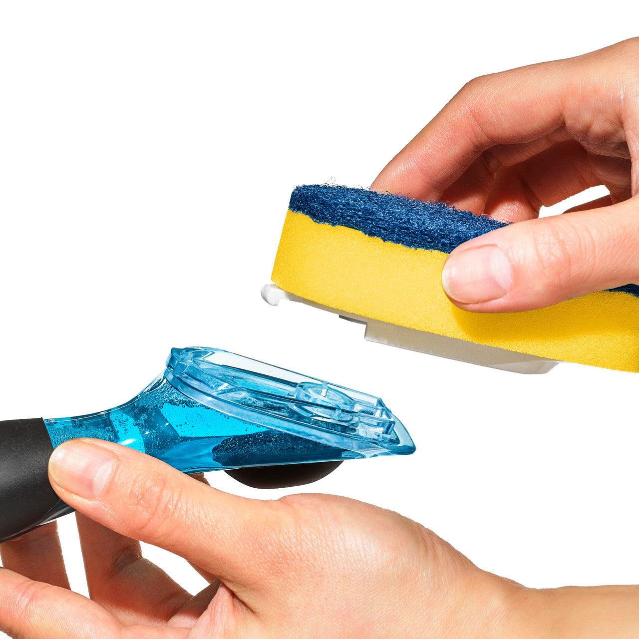 Good Grips Soap Dispensing Dish Scrub