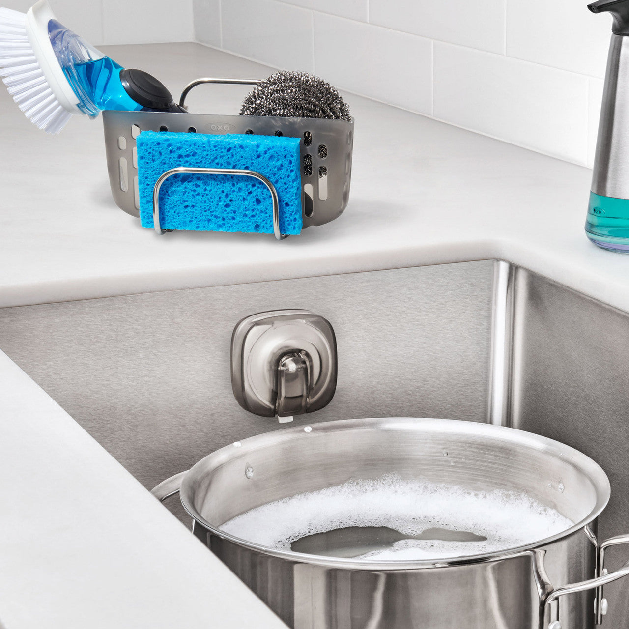 StrongHold™ Suction Sink Caddy