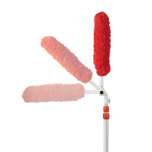 Long Reach Dusting System With Pivoting Heads