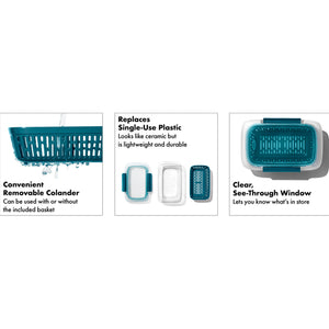 Prep & Go Container with Colander