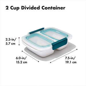 Prep & Go Divided Container 0.4L