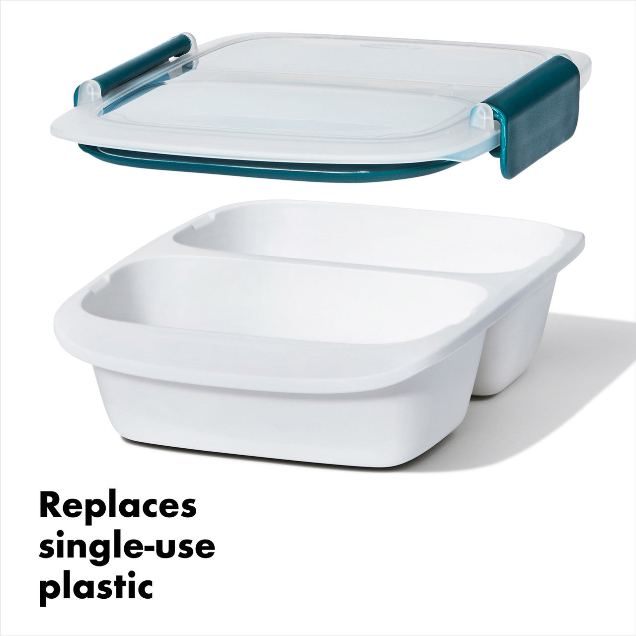 Prep & Go Divided Container 0.4L