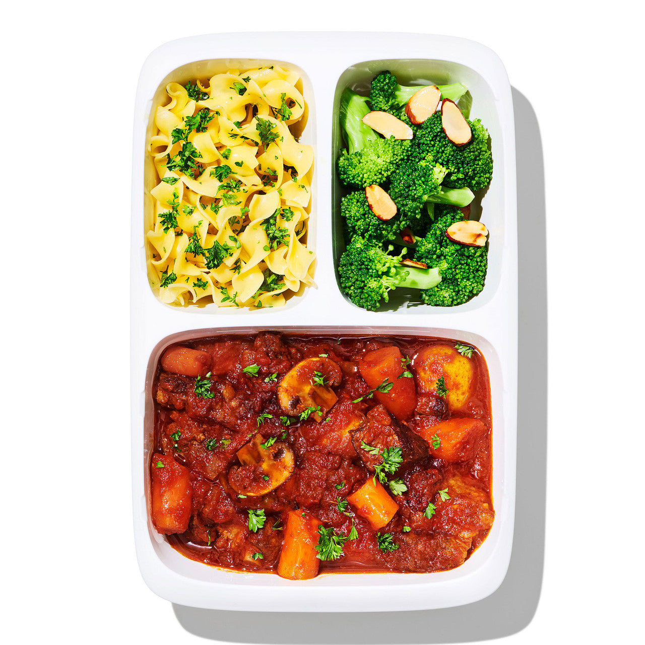 Prep & Go Divided Container 0.9L