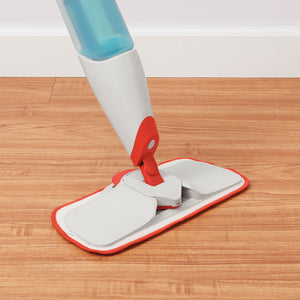 Microfiber Spray Mop with Slide-Out Scrubber