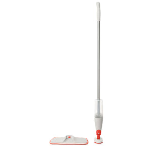 Microfiber Spray Mop with Slide-Out Scrubber