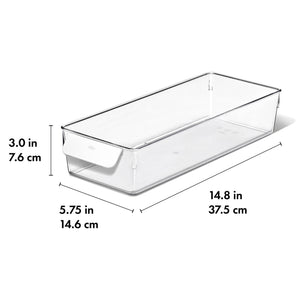 Refrigerator Storage Bin 15 x 38 x 8cm