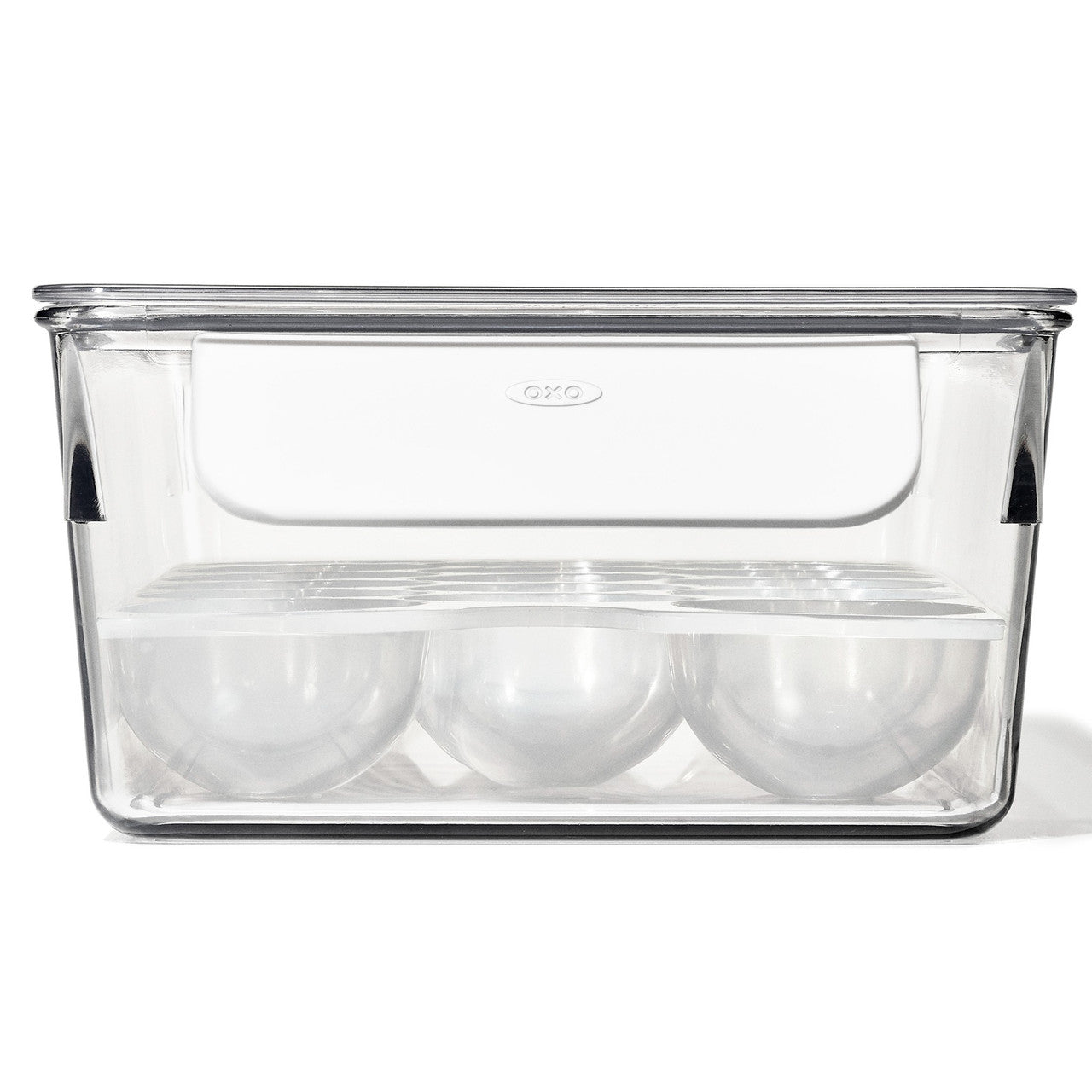 Refrigerator Egg Bin with Removable Tray