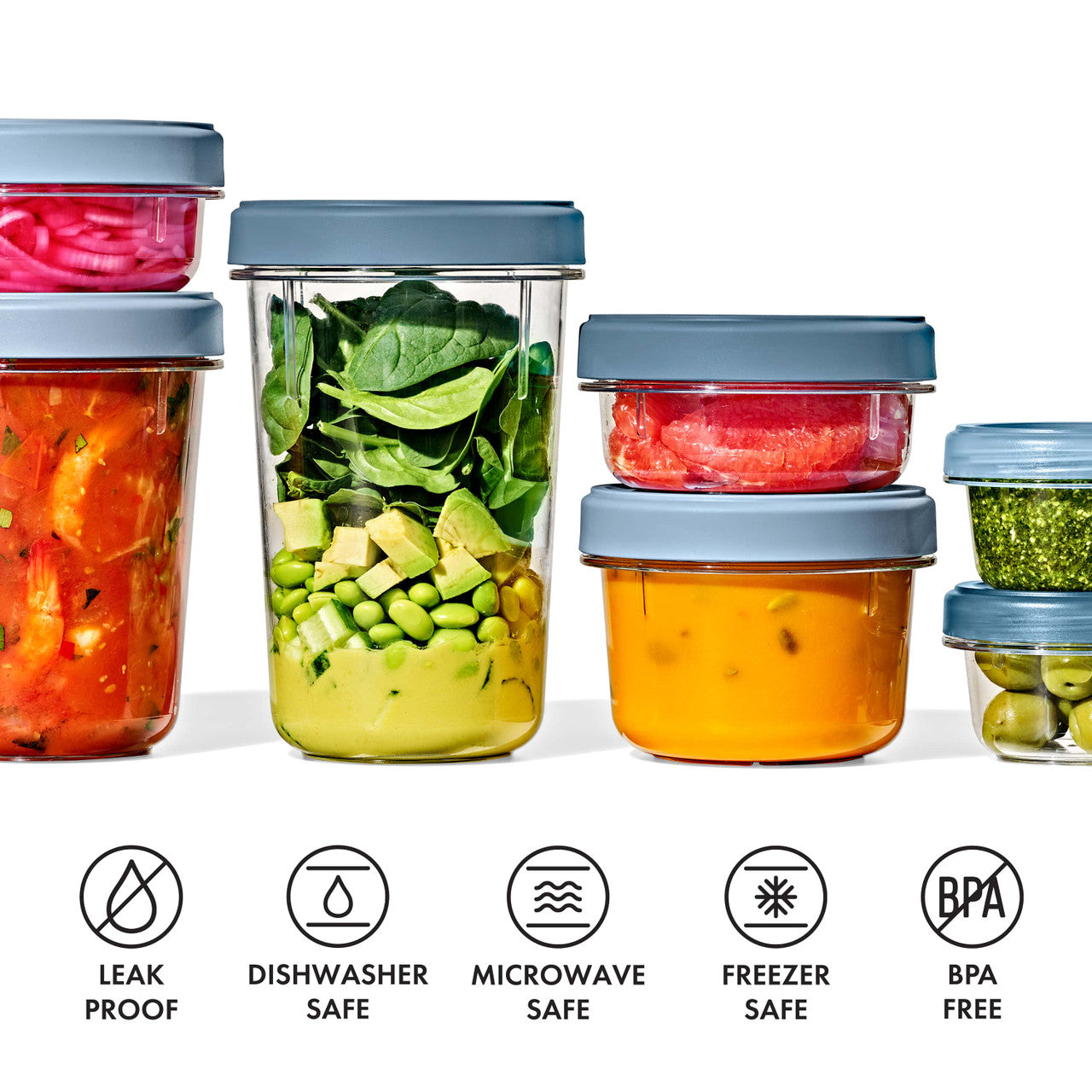 Twist & Stack Container, 2 Pack / 355ml