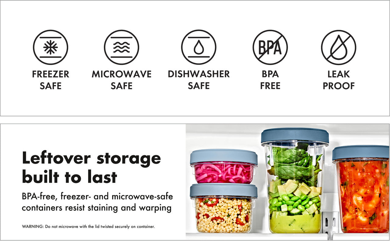 Twist & Stack Container, 2 Pack / 355ml