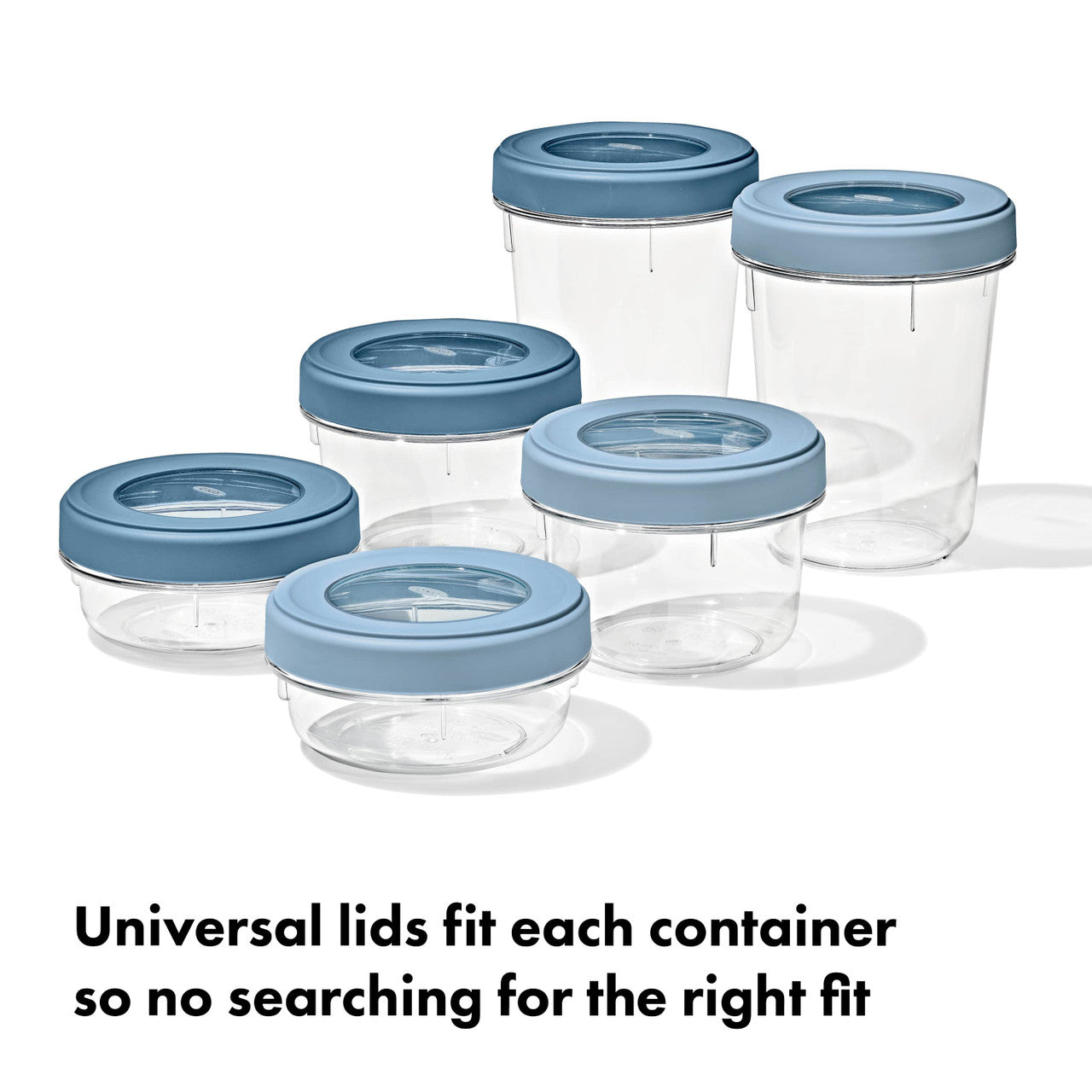 Twist & Stack Container, 2 Pack / 592ml