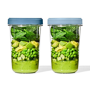 Twist & Stack Container, 2 Pack / 1.2L