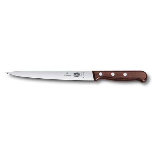 Filleting Knife, 18cm Narrow Extra Flex - Wood