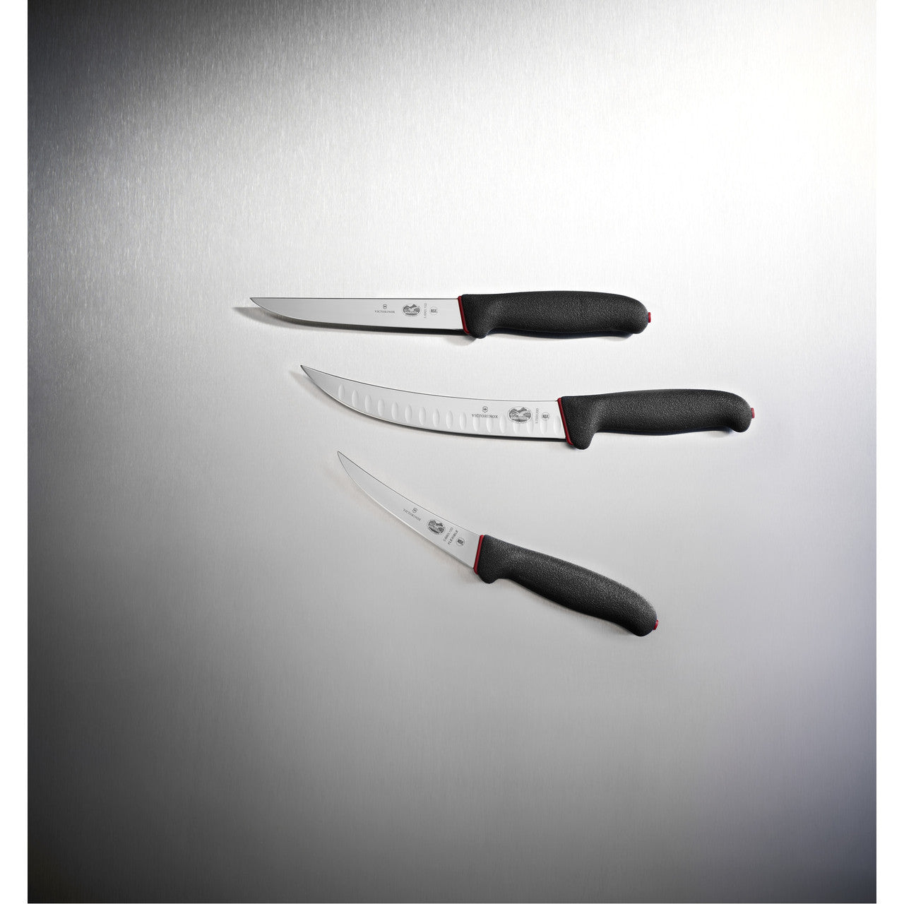Boning Knife, 15cm, Straight, Wide Blade, Dual Grip