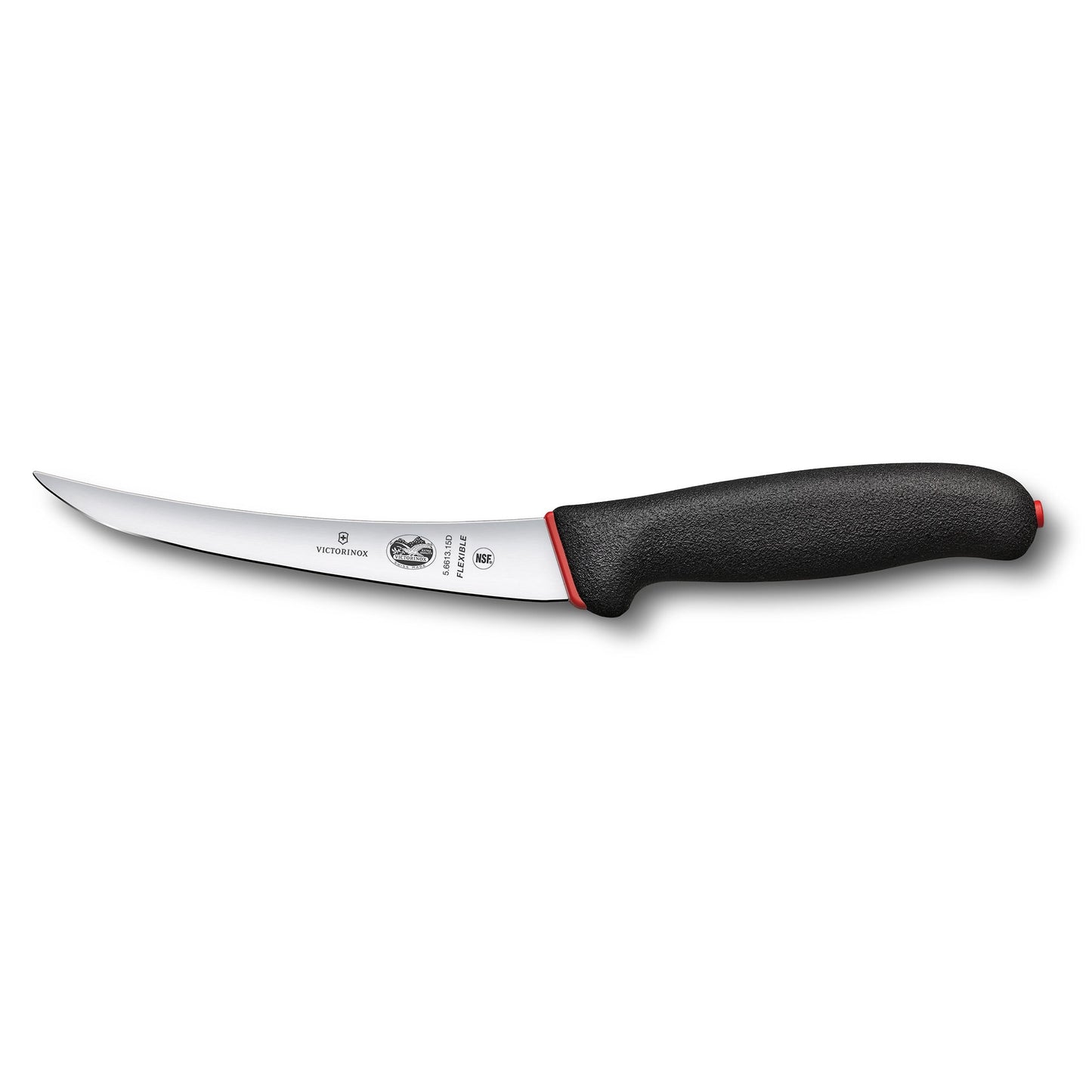 Fibrox Boning Knife, 15cm Curved, Flexible Narrow Blade, Dual Grip