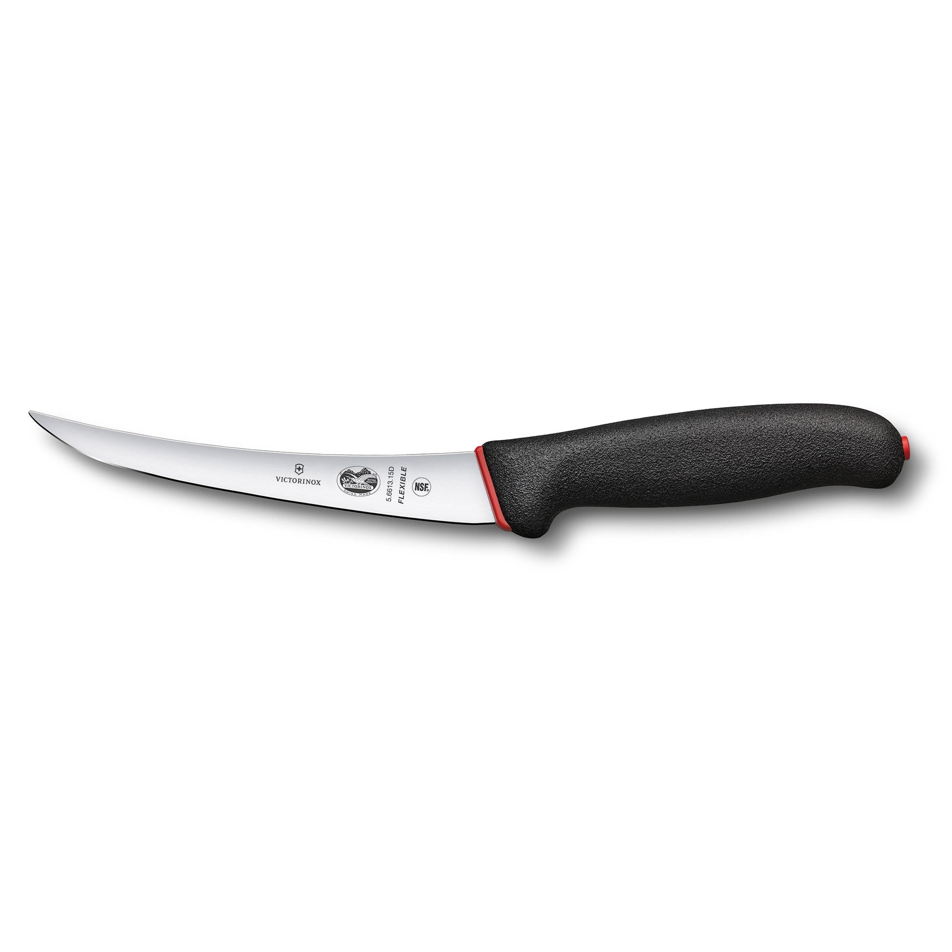 Fibrox Boning Knife, 15cm Curved, Flexible Narrow Blade, Dual Grip