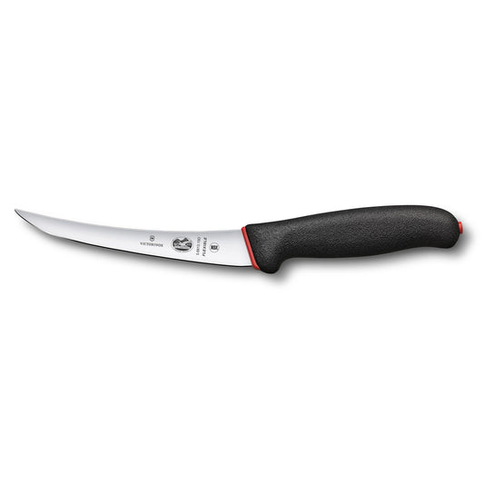 Fibrox Boning Knife, 15cm Curved, Flexible Narrow Blade, Dual Grip