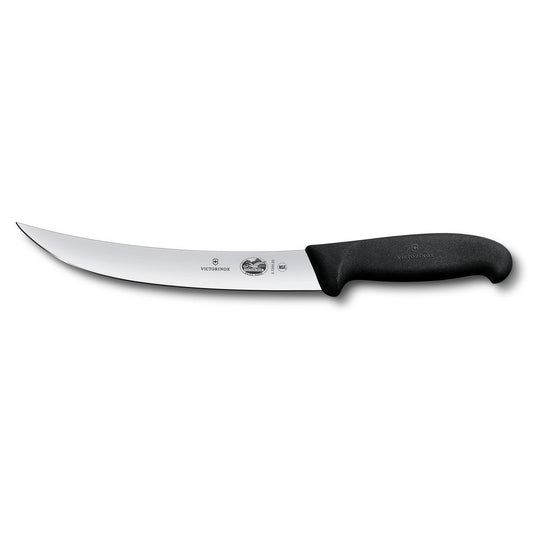 Fibrox Breaking Knife, 20cm Curved, Narrow Blade