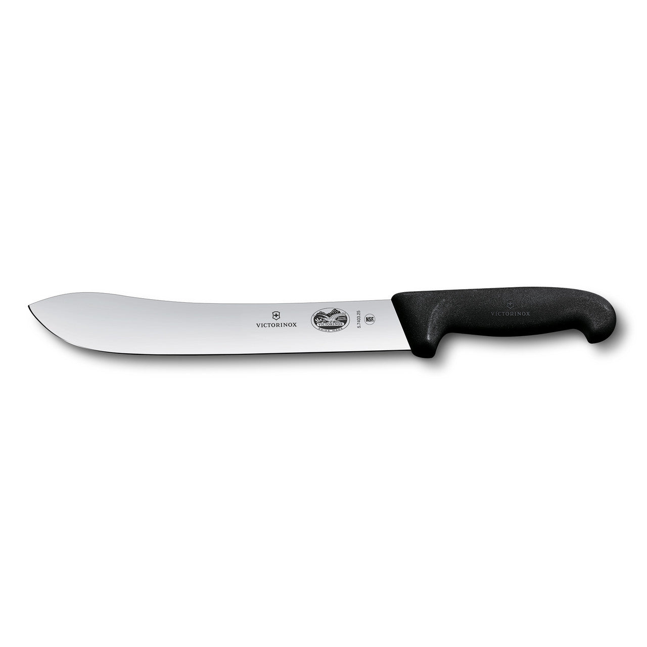 Fibrox Butchers Knife, 18cm Wide Tip Blade