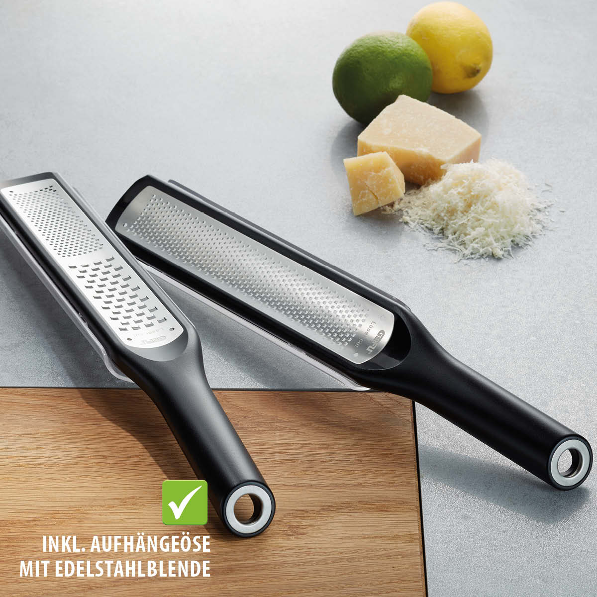 Fine and coarse grater RAFINO