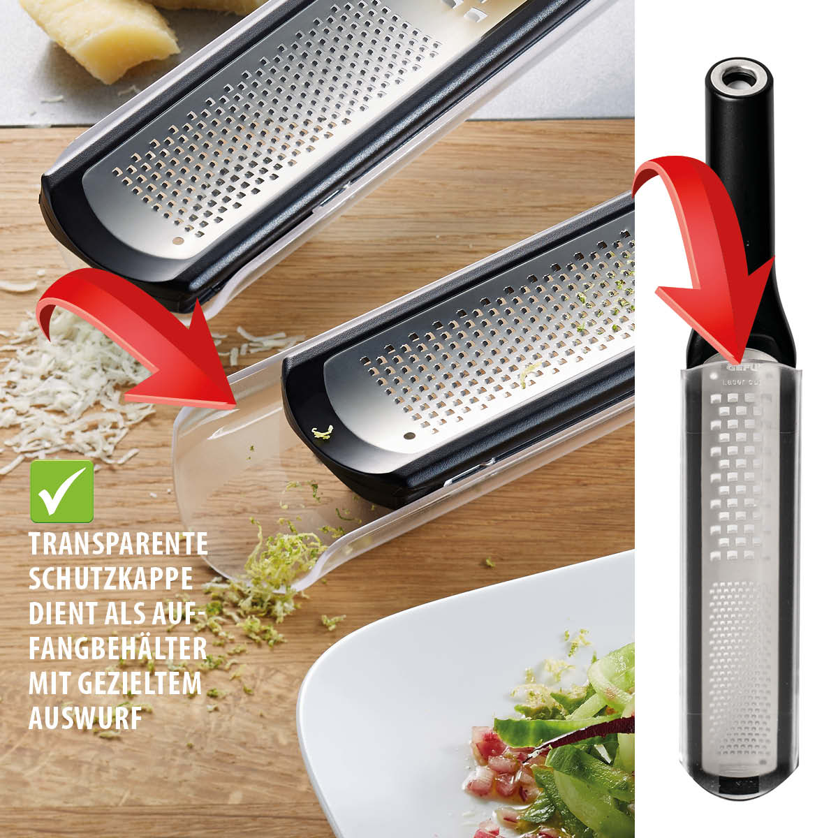 Fine and coarse grater RAFINO