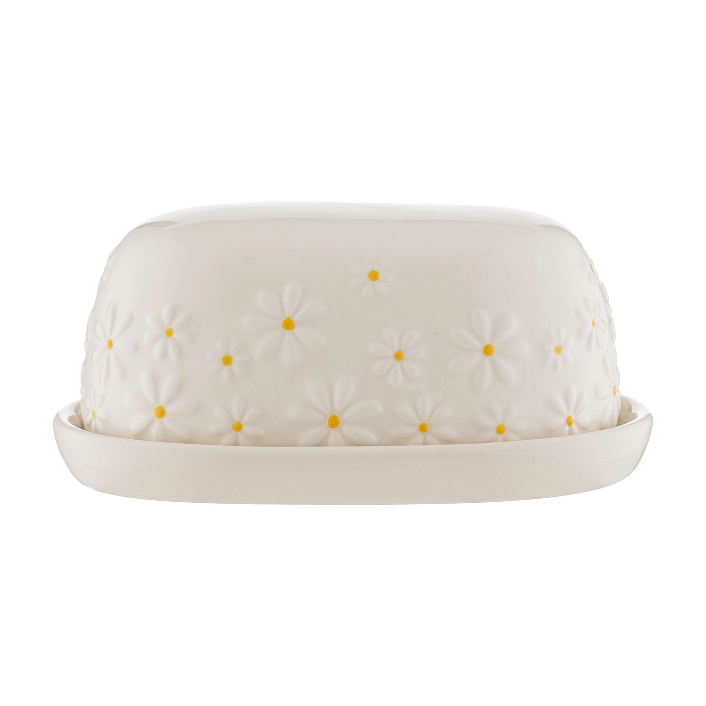 Price & Kensington Daisy Butter Dish 8×17.1×11.4cm