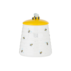 Price & Kensington Sweet Bee Storage Jar 15x12cm 700ml - Tea