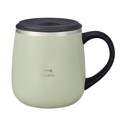 Bruno Stainless Mug Short With Lid 320ml