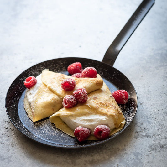 De Buyer Force Blue Induction Crepe Pan 240x20mm