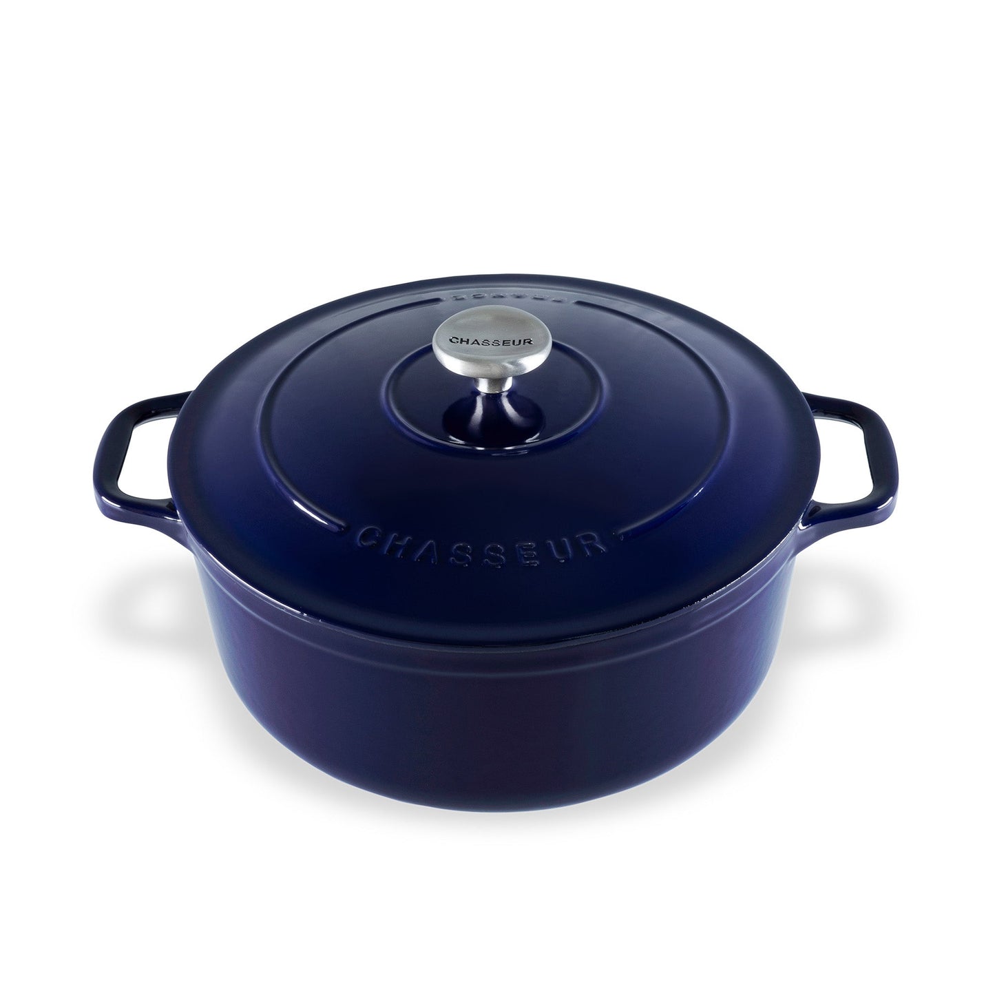 Round French Oven French Blue - 24cm/4L