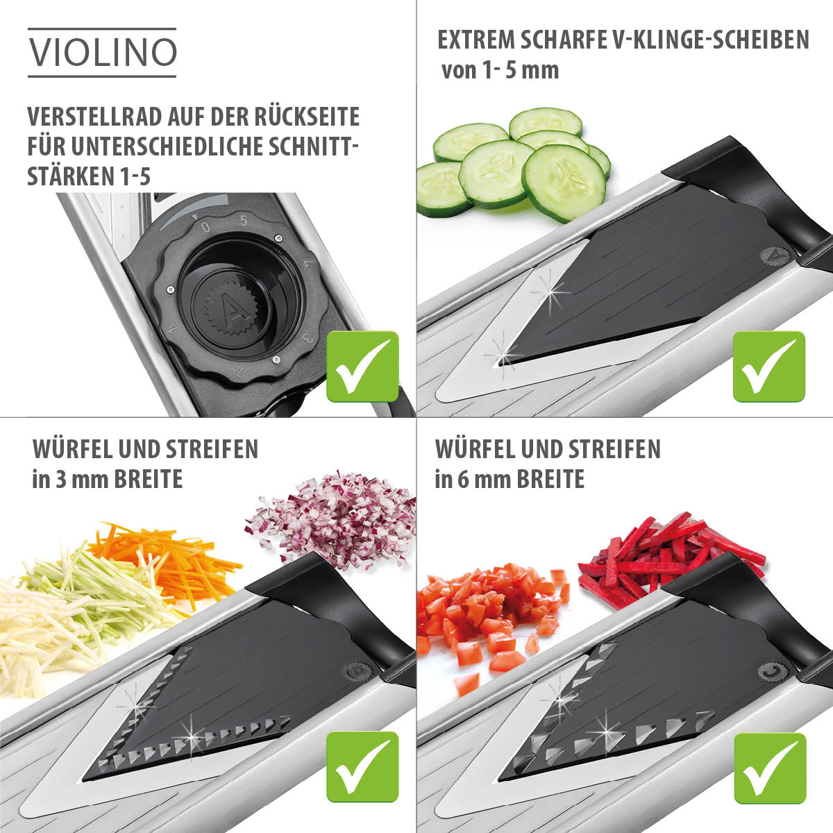 Gourmet slicer VIOLINO®