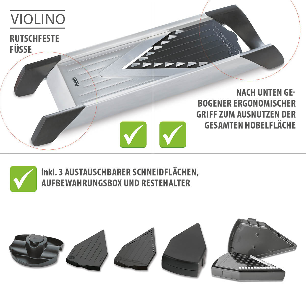 Gourmet slicer VIOLINO®