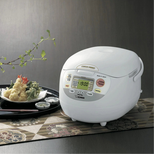 Zojirushi Neuro Fuzzy NS-ZAQ Rice Cooker - White