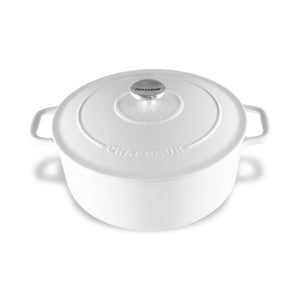 Round French Oven Brilliant White - 26cm/5L