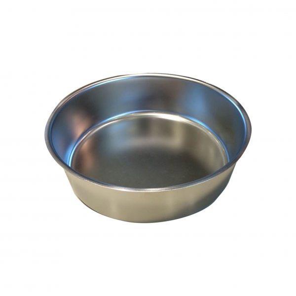Chef Inox Water Pan Suit 54962 Round Roll Top Stainless Steel 385x100mm