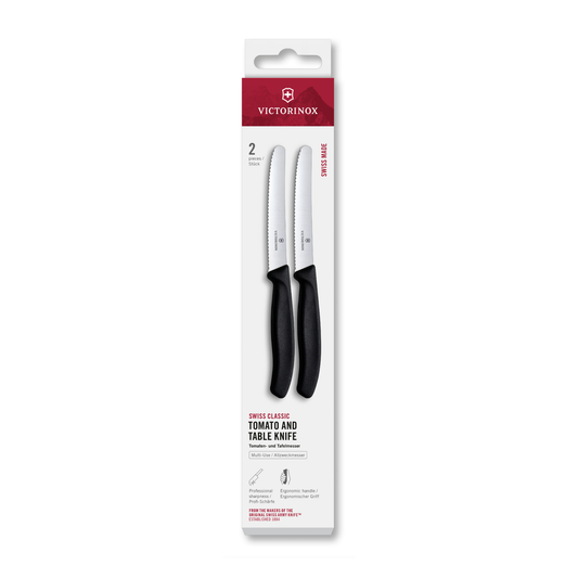 Swiss Classic Tomato and Table Knife Set, 2 Pieces - Gift Box