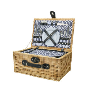 2 Person Wicker Picnic Basket