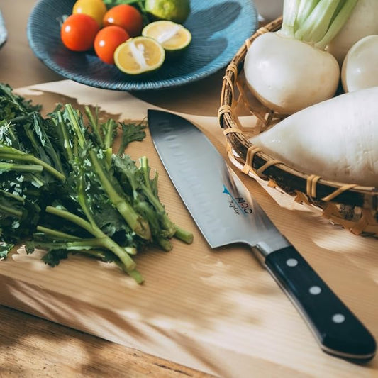 MAC MSK-65 Professional Santoku Knife with Granton Edge  17cm