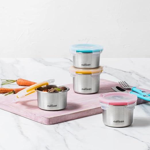 Cuitisan Infant Feeding Container - Set Container - 3pc Container - 250ml