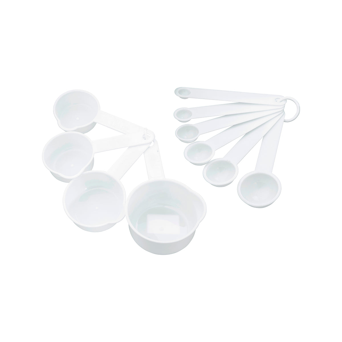 Chef Inox Plastic Measuring Spoon/Cup 10pc Set