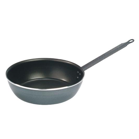 Matfer Bourgeat Aluminium Sauteuse - 240mm, Non-Stick - Kitchenly
