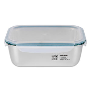 Cuitisan Simple Rectangle No.10 Container - 2800ml
