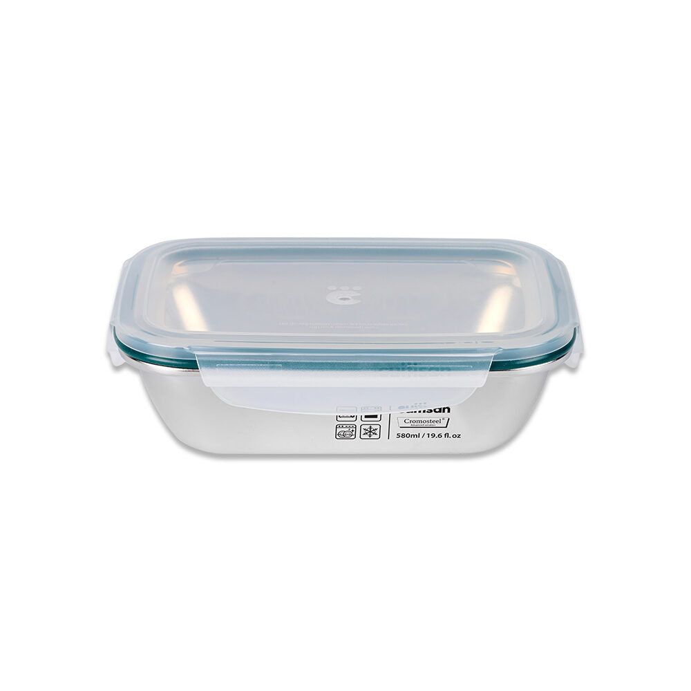 Cuitisan Simple Rectangle No.5 Container - 580ml