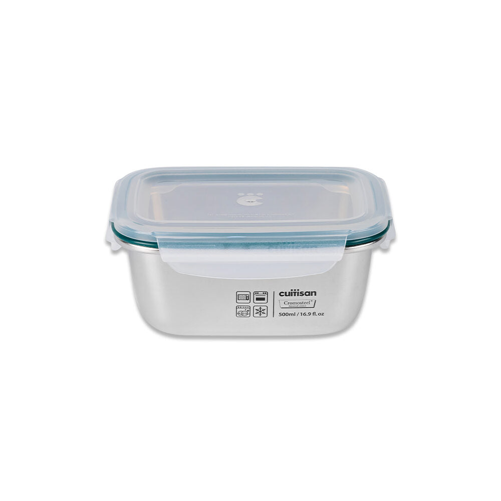 Cuitisan Simple Rectangle No.4 Container - 500ml
