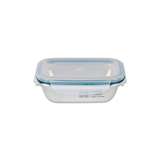 Cuitisan Simple Rectangle No.3 Container - 300ml