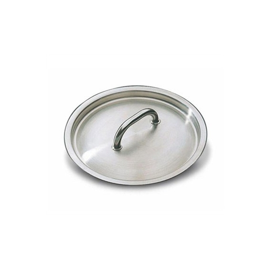 Matfer Bourgeat Stainless Steel Lid - 180mm - Kitchenly