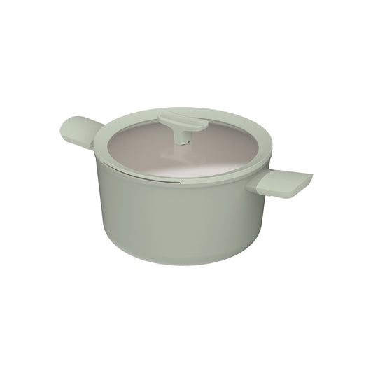 Covered Stockpot Balance 24 x 14cm Sage
