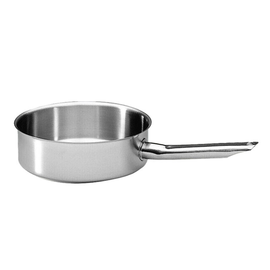 Matfer Bourgeat Stainless Steel Saute Pan - 280mm, 5.5L - Kitchenly