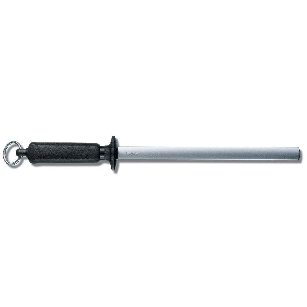 Diamond Coated Sharpening Steel 23cm, Oval - Black