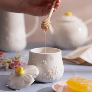 Price & Kensington Daisy Honey Pot and Drizzler 450ml